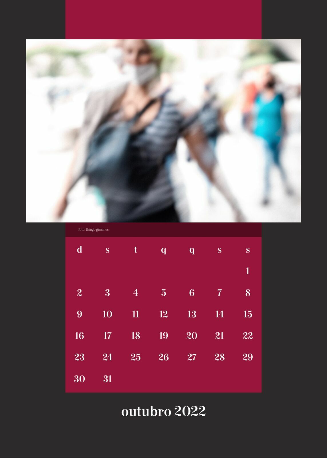 Foto Calendário Alfabetismo Visual 2022 Foto Calendário Alfabetismo Visual 2022 - Imagem 11